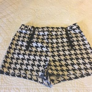 Black and White shorts